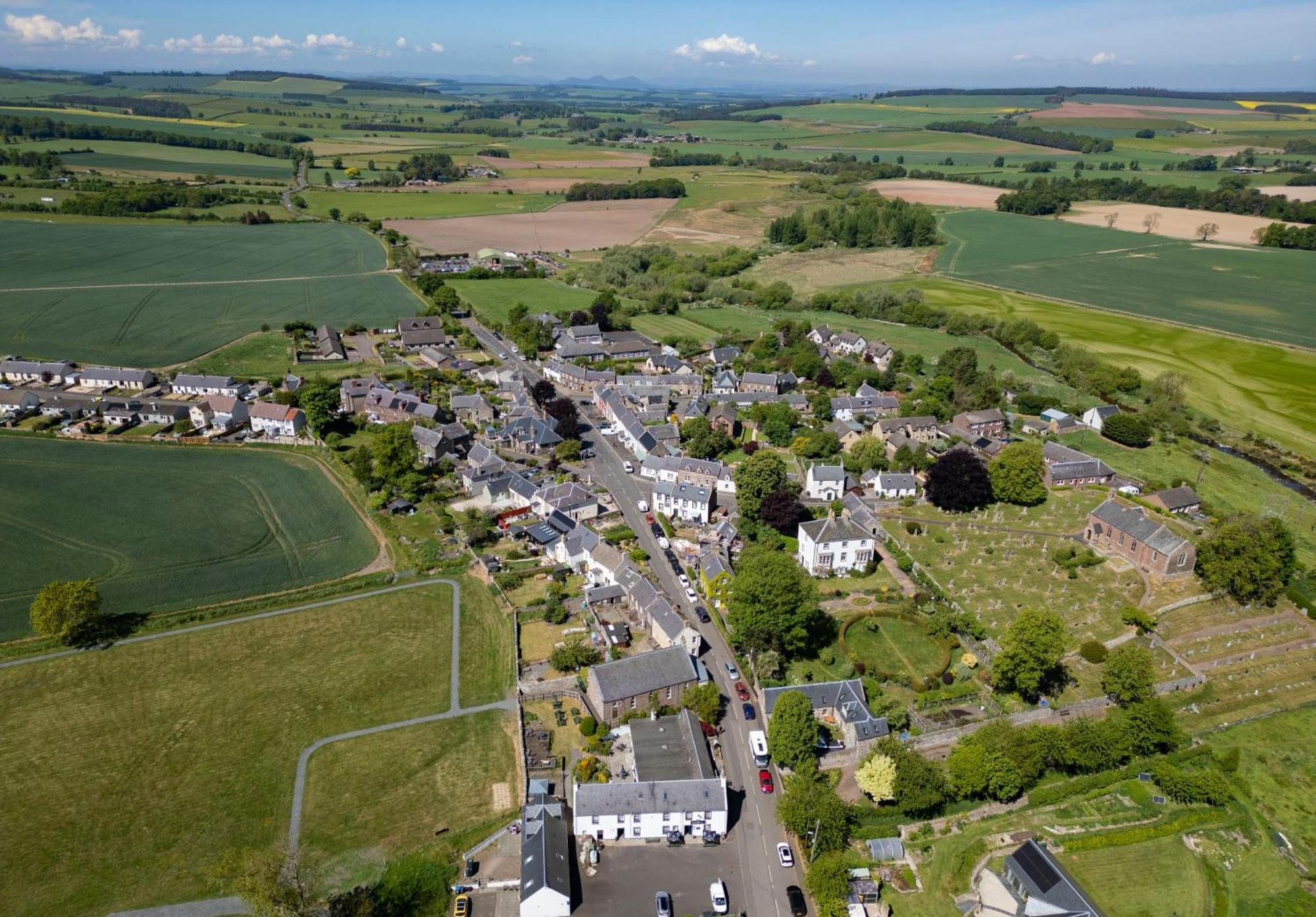 The Templehall Morebattle Extérieur photo